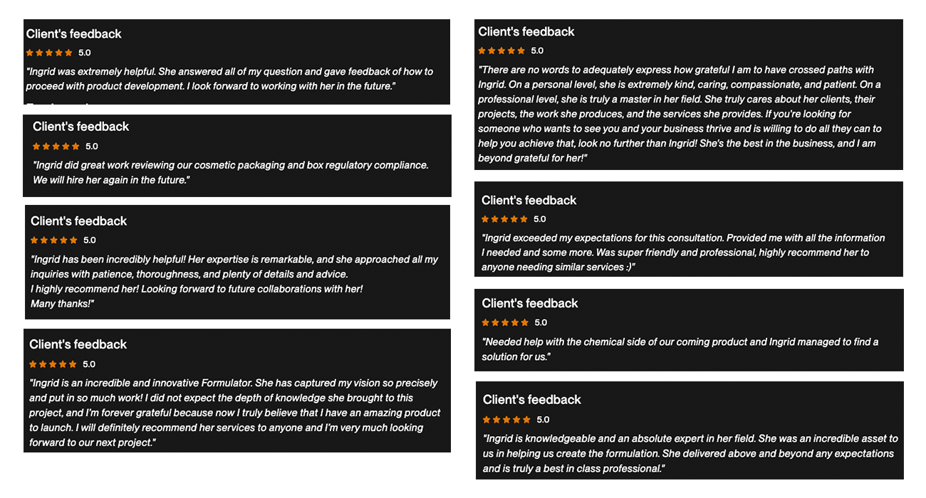 private label skincare manufacturer reviews