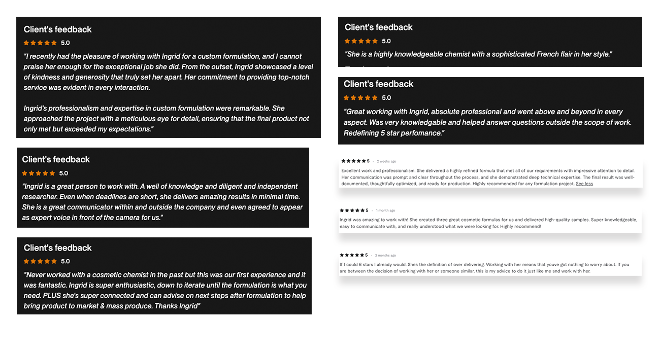 private label skincare manufacturer reviews